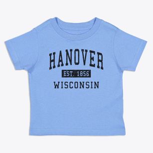 Hanover Wisconsin Classic Established Toddler T-Shirt