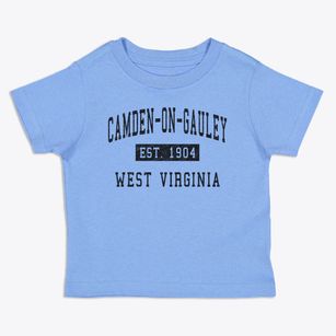 Camden-on-gauley West Virginia Classic Established Toddler T-Shirt