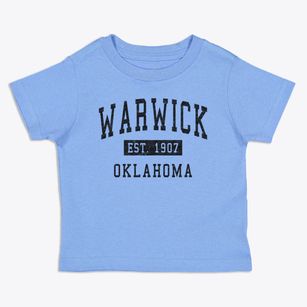 Warwick Oklahoma Classic Established Toddler T-Shirt