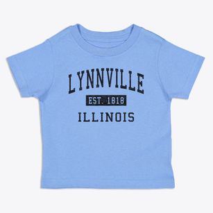 Lynnville Illinois Classic Established Toddler T-Shirt
