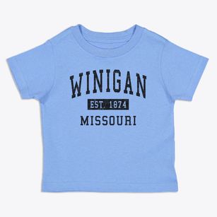Winigan Missouri Classic Established Toddler T-Shirt