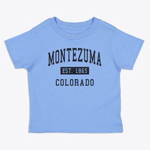 Montezuma Colorado Classic Established Toddler T-Shirt