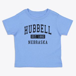Hubbell Nebraska Classic Established Toddler T-Shirt
