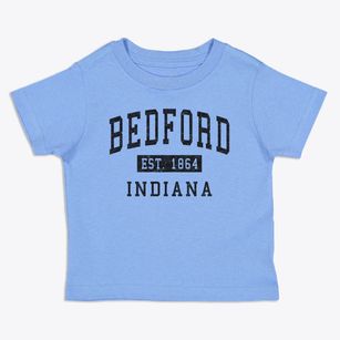 Bedford Indiana Classic Established Toddler T-Shirt