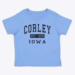 Corley Iowa Classic Established Toddler T-Shirt