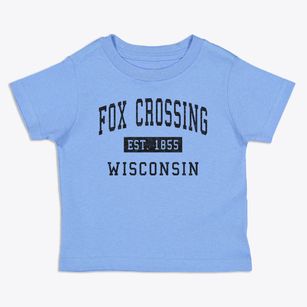 Fox Crossing Wisconsin Classic Established Toddler T-Shirt