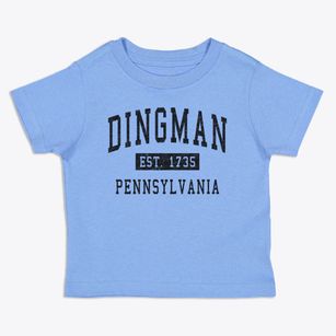 Dingman Pennsylvania Classic Established Toddler T-Shirt
