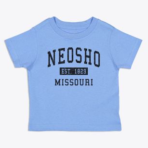 Neosho Missouri Classic Established Toddler T-Shirt