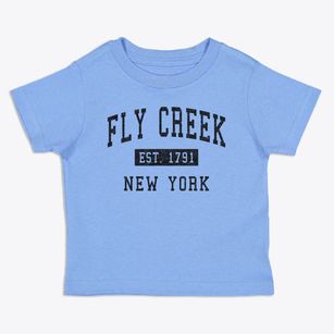Fly Creek New York Classic Established Toddler T-Shirt