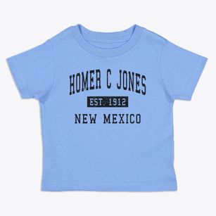 Homer C Jones New Mexico Classic Established Toddler T-Shirt