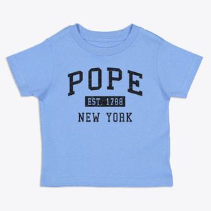 Pope New York Classic Established Toddler T-Shirt