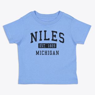 Niles Michigan Classic Established Toddler T-Shirt