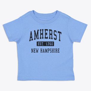 Amherst New Hampshire Classic Established Toddler T-Shirt