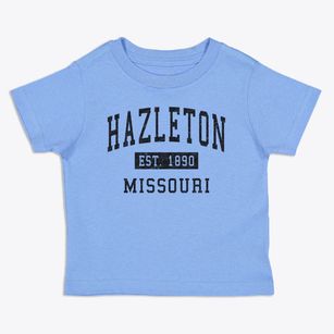 Hazleton Missouri Classic Established Toddler T-Shirt