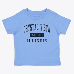 Crystal Vista Illinois Classic Established Toddler T-Shirt