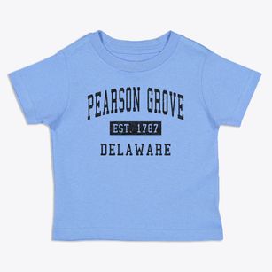 Pearson Grove Delaware Classic Established Toddler T-Shirt