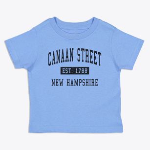 Canaan Street New Hampshire Classic Established Toddler T-Shirt