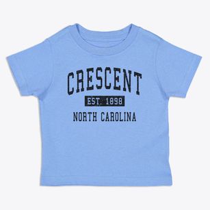 Crescent North Carolina Classic Established Toddler T-Shirt