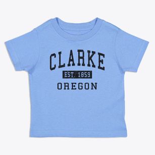 Clarke Oregon Classic Established Toddler T-Shirt