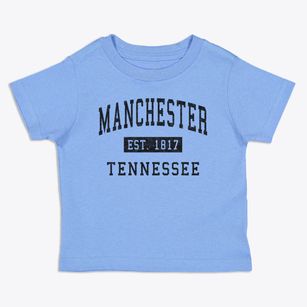 Manchester Tennessee Classic Established Toddler T-Shirt