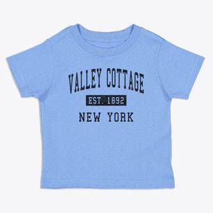 Valley Cottage New York Classic Established Toddler T-Shirt