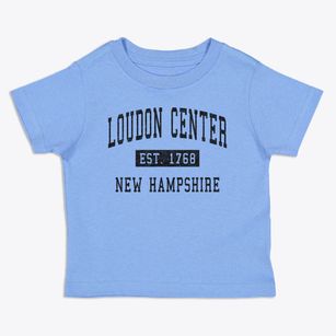 Loudon Center New Hampshire Classic Established Toddler T-Shirt