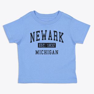 Newark Michigan Classic Established Toddler T-Shirt