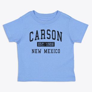 Carson New Mexico Classic Established Toddler T-Shirt