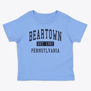 Beartown Pennsylvania Classic Established Toddler T-Shirt