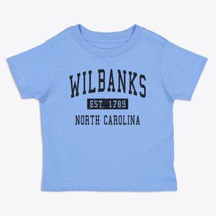 Wilbanks North Carolina Classic Established Toddler T-Shirt