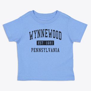 Wynnewood Pennsylvania Classic Established Toddler T-Shirt