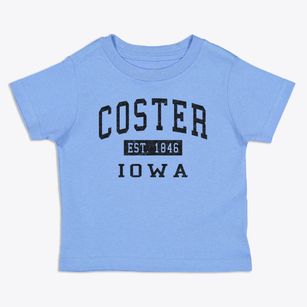 Coster Iowa Classic Established Toddler T-Shirt