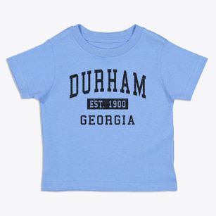 Durham Georgia Classic Established Toddler T-Shirt