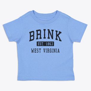Brink West Virginia Classic Established Toddler T-Shirt