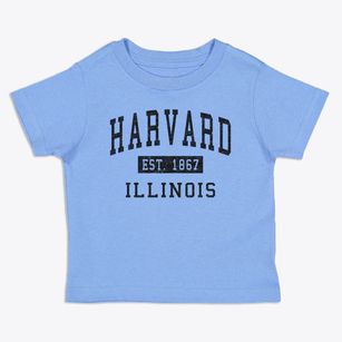 Harvard Illinois Classic Established Toddler T-Shirt