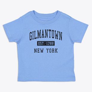 Gilmantown New York Classic Established Toddler T-Shirt