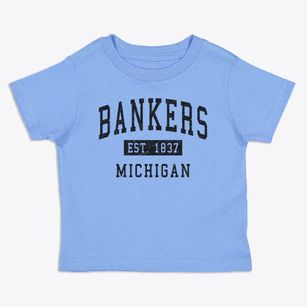 Bankers Michigan Classic Established Toddler T-Shirt