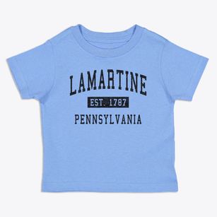 Lamartine Pennsylvania Classic Established Toddler T-Shirt