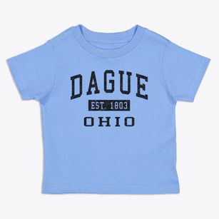 Dague Ohio Classic Established Toddler T-Shirt