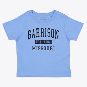 Garrison Missouri Classic Established Toddler T-Shirt