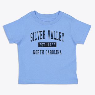 Silver Valley North Carolina Classic Established Toddler T-Shirt