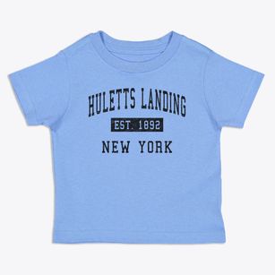 Huletts Landing New York Classic Established Toddler T-Shirt