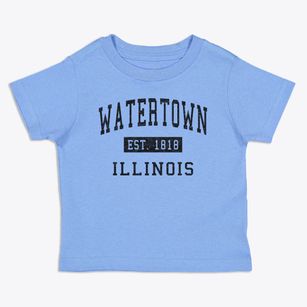 Watertown Illinois Classic Established Toddler T-Shirt