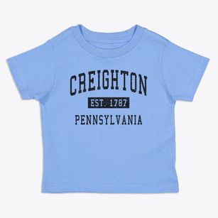 Creighton Pennsylvania Classic Established Toddler T-Shirt