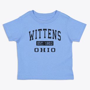 Wittens Ohio Classic Established Toddler T-Shirt
