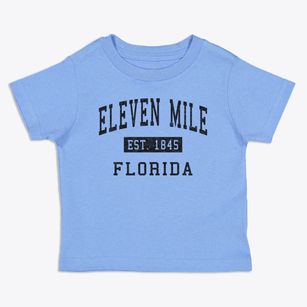 Eleven Mile Florida Classic Established Toddler T-Shirt