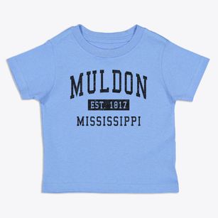 Muldon Mississippi Classic Established Toddler T-Shirt