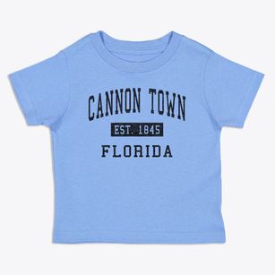 Cannon Town Florida Classic Established Toddler T-Shirt
