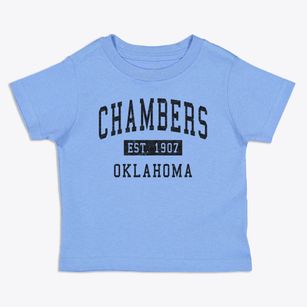 Chambers Oklahoma Classic Established Toddler T-Shirt