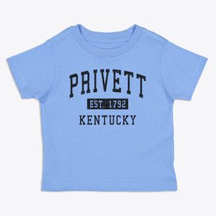 Privett Kentucky Classic Established Toddler T-Shirt